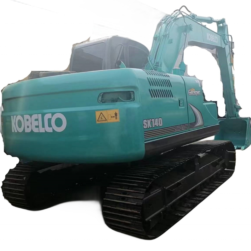 일본에서 원본 페인트와 0.1m3 버킷 용량으로 사용 된 Kobelco SK140 발굴기