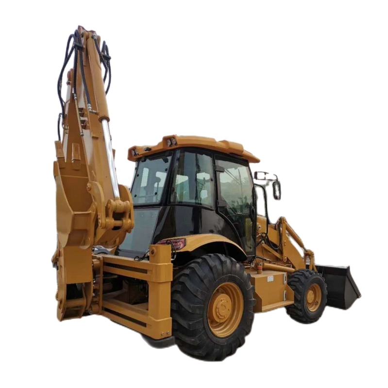 좋은 일본 원본 428 사용 된 CAT 428F 바퀴 로더와 기계 무게 15000 KG
