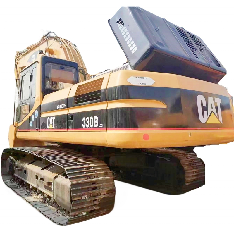 30톤 사용 된 Caterpillar 330BL 엑스카버 0.2m3 버킷 용량 및 원본 페인트