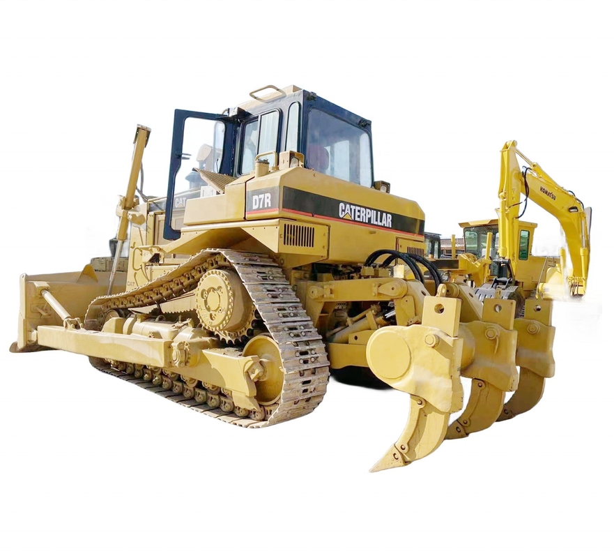 사용 된 오리지널 페인트 Caterpillar D7R EPA 엔진 3.6m3 배트 용량 ブルドーザー