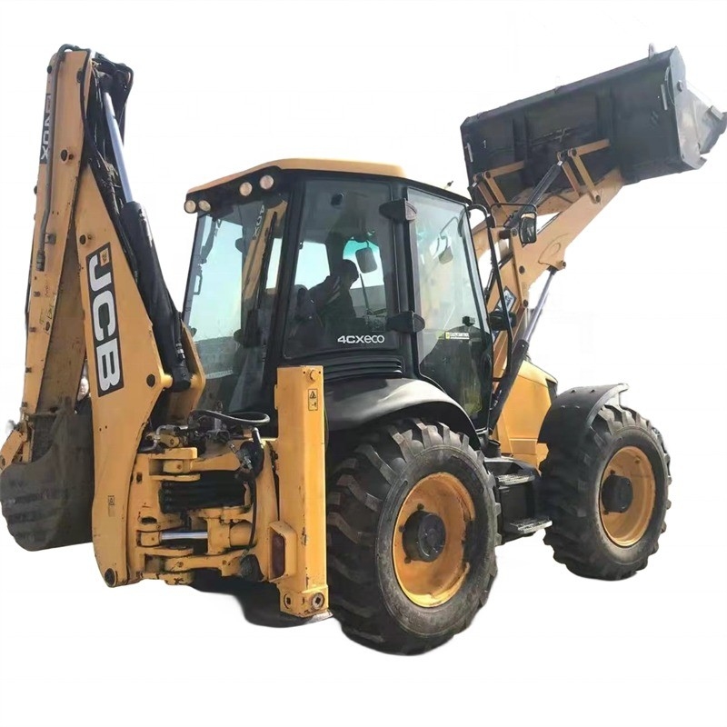 8TON 등급 부하 사용 된 JCB 4CX 백호 로더, 낮은 작업 시간 및 좋은 상태