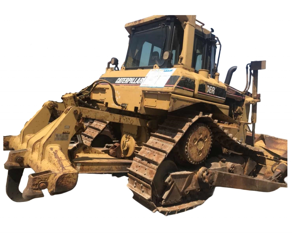 일본 오리지널 프레임 트랙터 볼도저 CAT D6R 리우안 수압 성능으로 사용