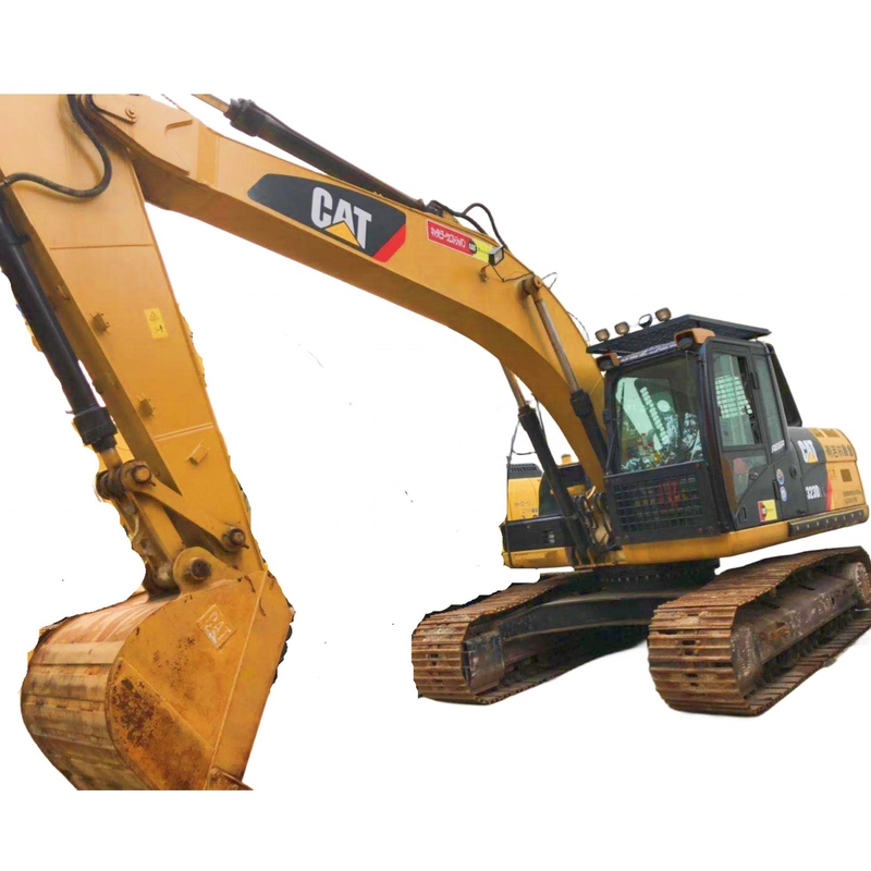 사용 된 발굴기 일본 오리지널 페인트 Caterpillar 323D2L 크롤러 이동형