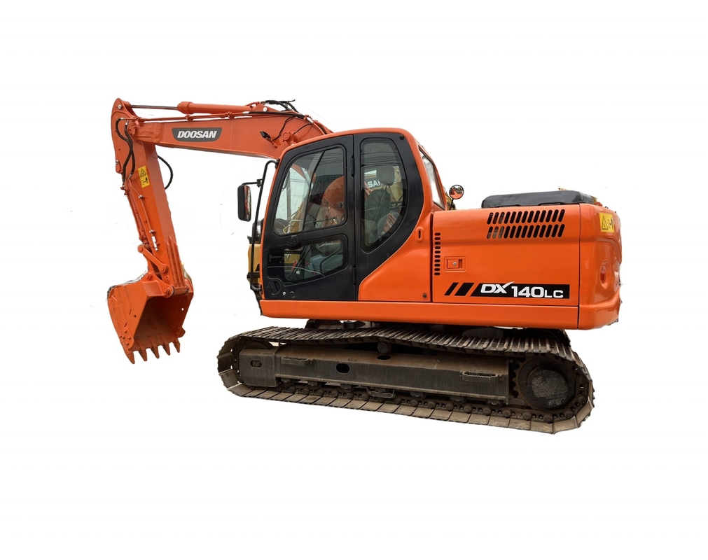 일본에서 원본 엔진과 리우안 수압 실린더와 함께 Doosan DX140LC 발굴기