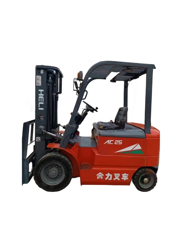HELI 25 중고용 전기 승용차 2.5TON 포크리프트 좋은 상태 2023년