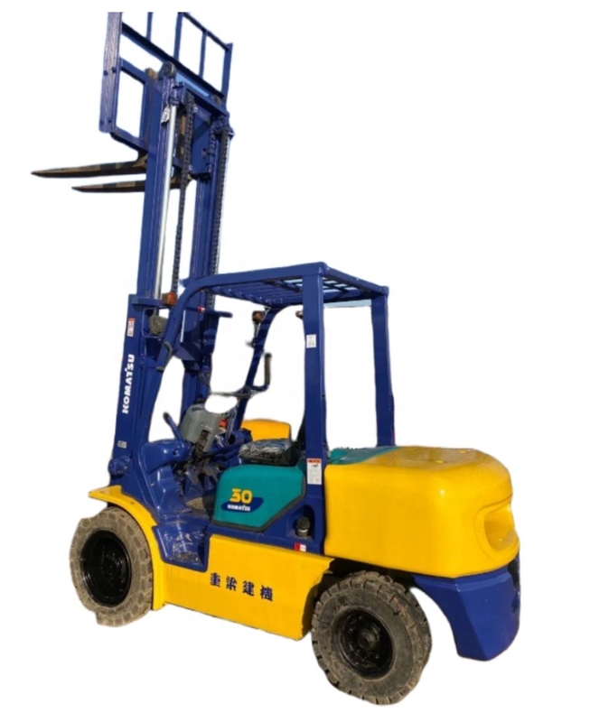 KOMATSU FD30 3톤 디젤용 중량 컨테이너 취급용 미니 포크리프트 승강차