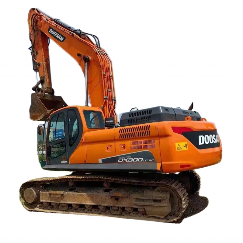 30 톤 사용 된 Doosan DX300LC-9C 수압 발굴기 원본 페인트 및 EPA 엔진 한국