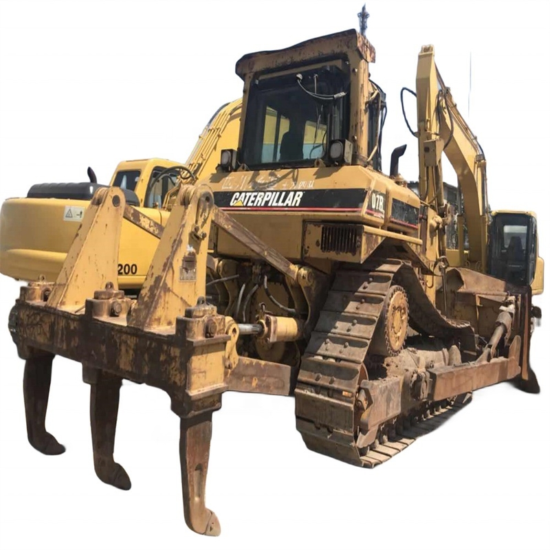 2020 모델 사용 된 CAT D7R 도저 CAT 디젤 엔진을 가진 원본 크롤러 볼도저