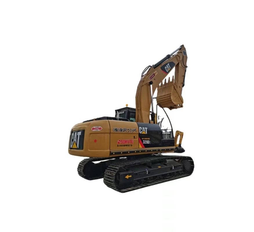 CAT 320D2 중고 발굴기 원색 CAT 엔진 기계적 수압 크롤러