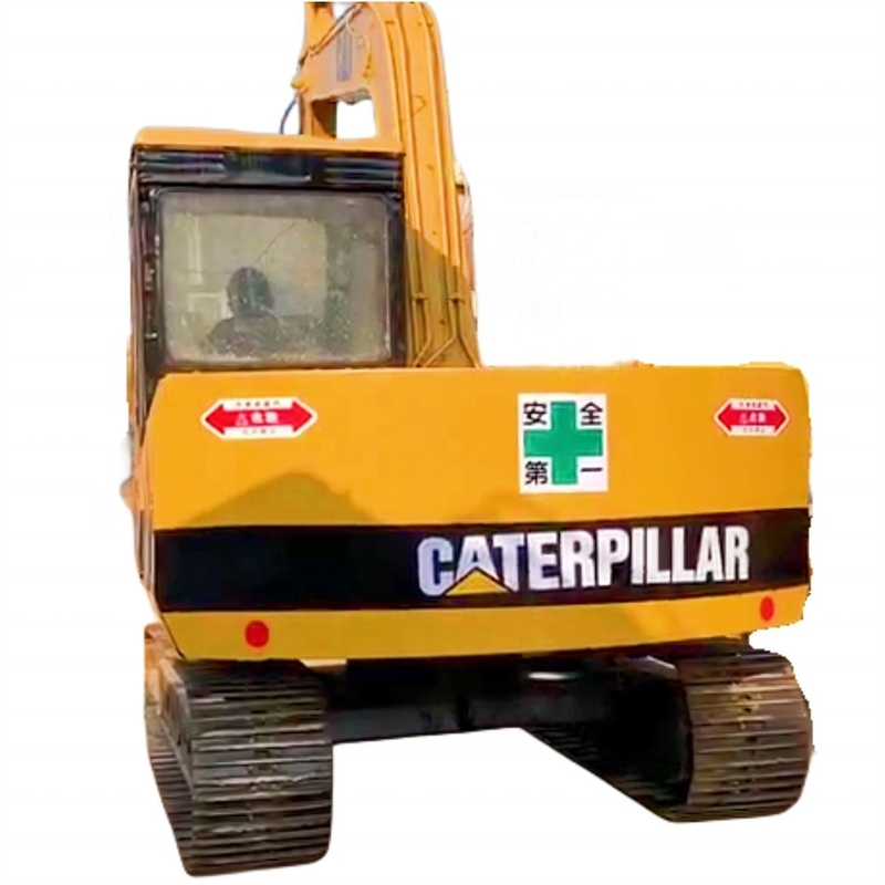 40kW 사용된 Caterpillar 미니 발굴기 중고용 발굴기 E70B 원색