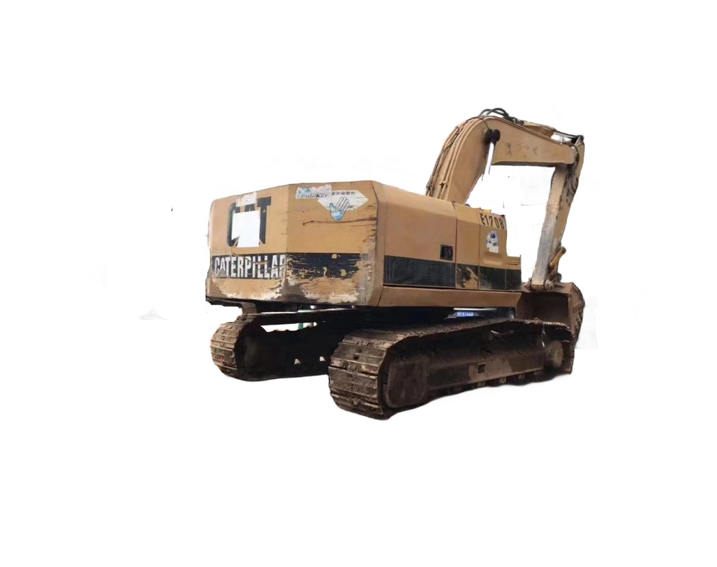 CAT E120B 사용 된 발굴기 수압 밸브 CAT 및 노란색 검은 색