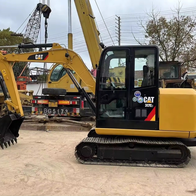 CAT 307E2 발굴기 5000KG 기계 무게