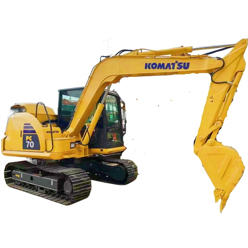 7 톤 중고용 코마쓰 pc70 0.39m3 배구 용량 일본