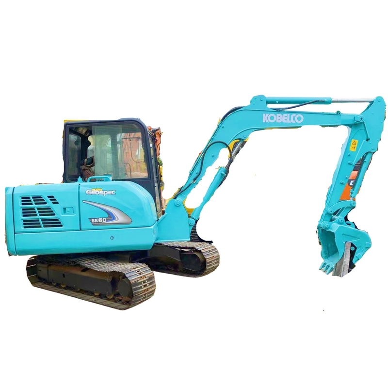 사용 된 Kobelco SK60 미니 발굴기 Denison 수압 밸브 낮은 작업 시간 0-2000