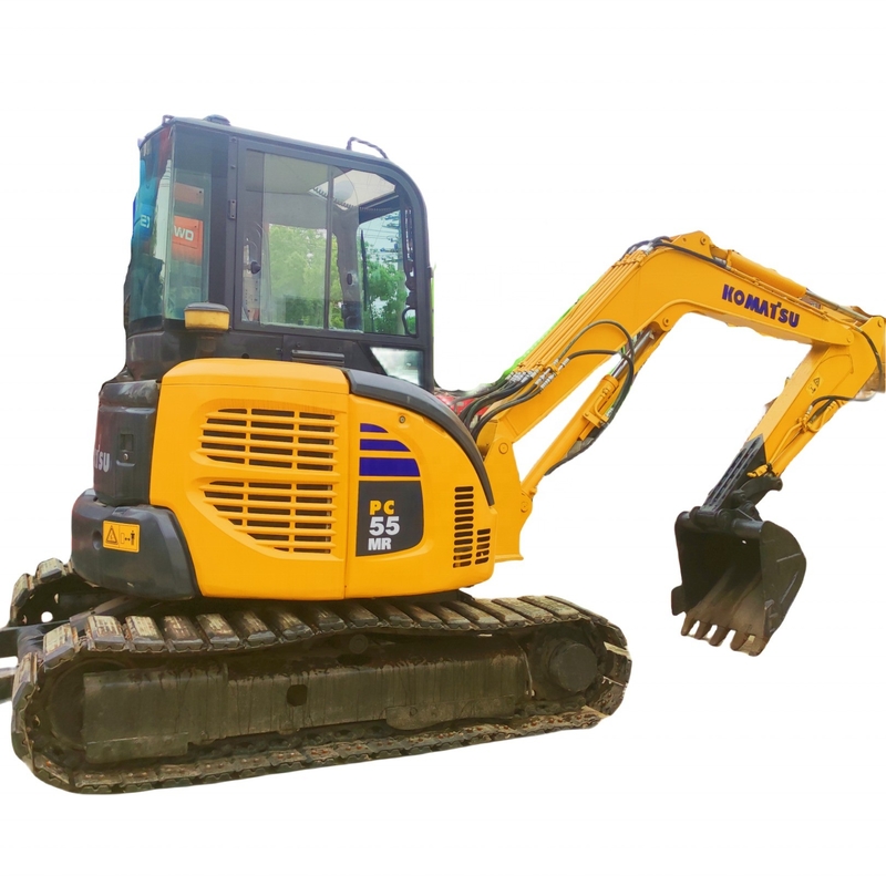 KOMATSU PC55 크롤러 발굴기 5.5톤 미니 발굴기 일본 오리지널 및 수압 밸브