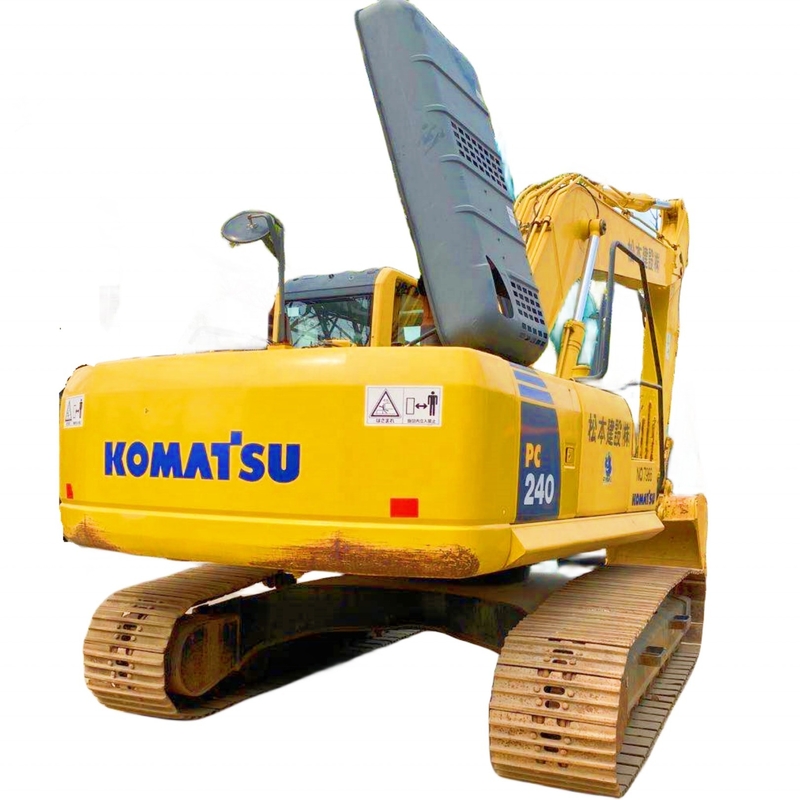 잘 유지 된 KOMATSU PC240 사용 된 발굴기, 낮은 작업 시간 및 135KW 전력