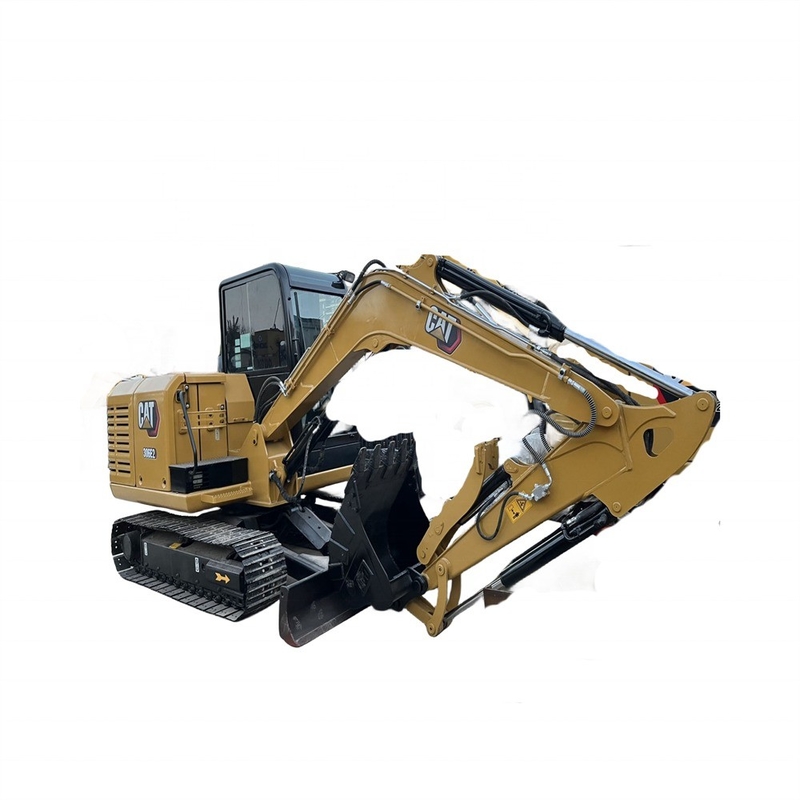 작은 6톤 사용 된 발굴기 CAT 306E2 수압 크롤러 발굴기 작동 무게 6톤