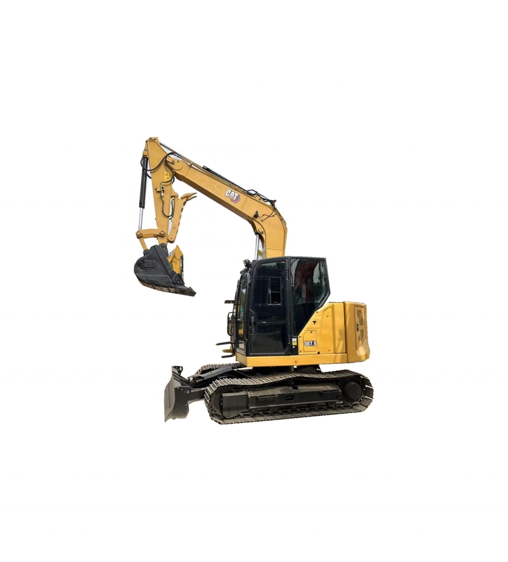 CAT 307.5 7.5톤 미니 크롤러 디버 일본에서 수압 시스템과 36KW의 전력
