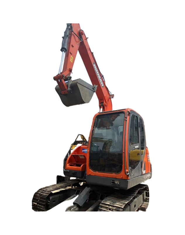 DOOSAN DX80 발굴기 사용 크롤러 발굴기 낮은 작업 시간 및 원활한 운영