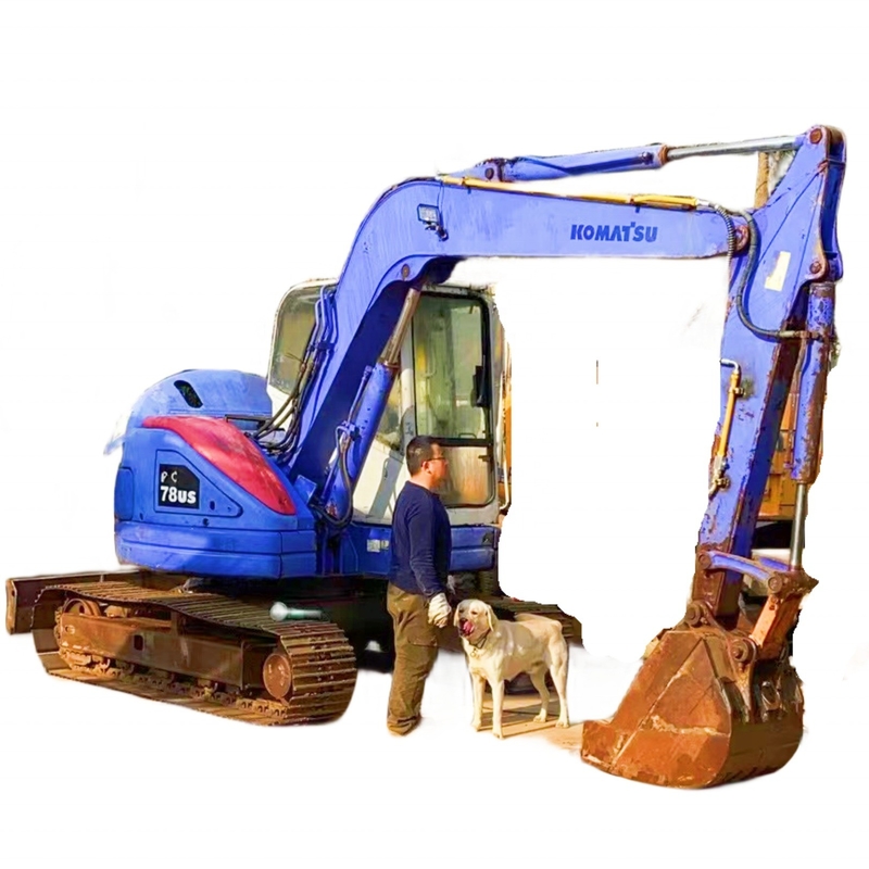 다른 수압 펌프 사용 된 KOMATSU PC78 발굴기 일본 원본 수압 크롤러 발굴기