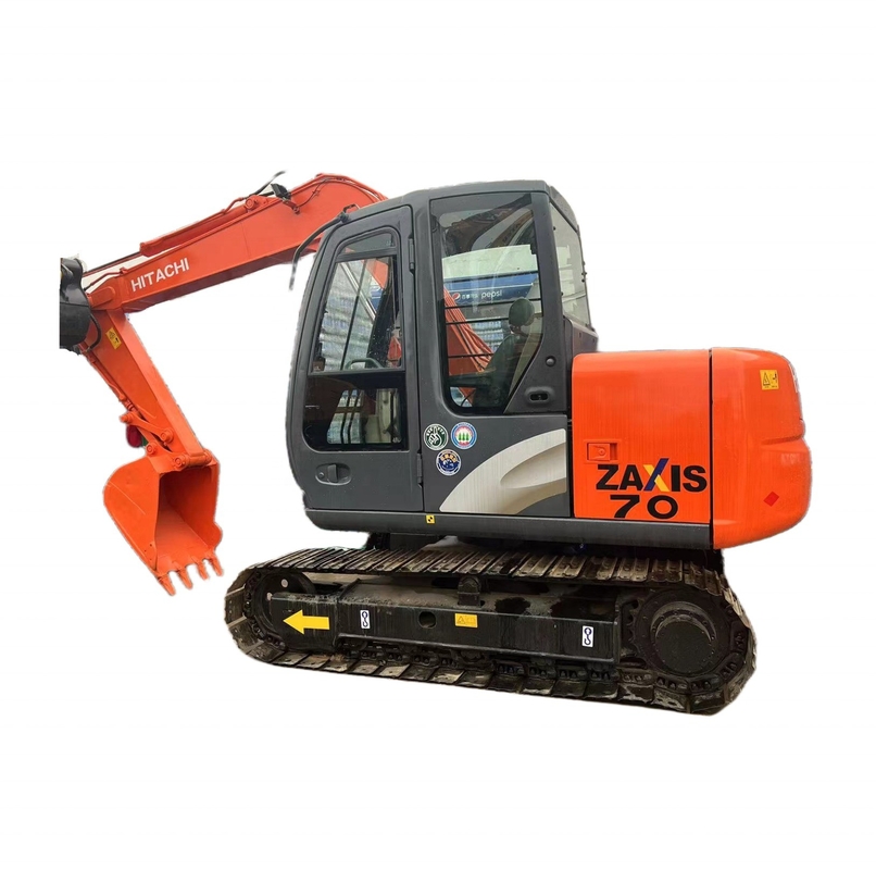 좋은 상태 HITACHI ZX70 발굴기 낮 시간 및 수압 크롤러 발굴기