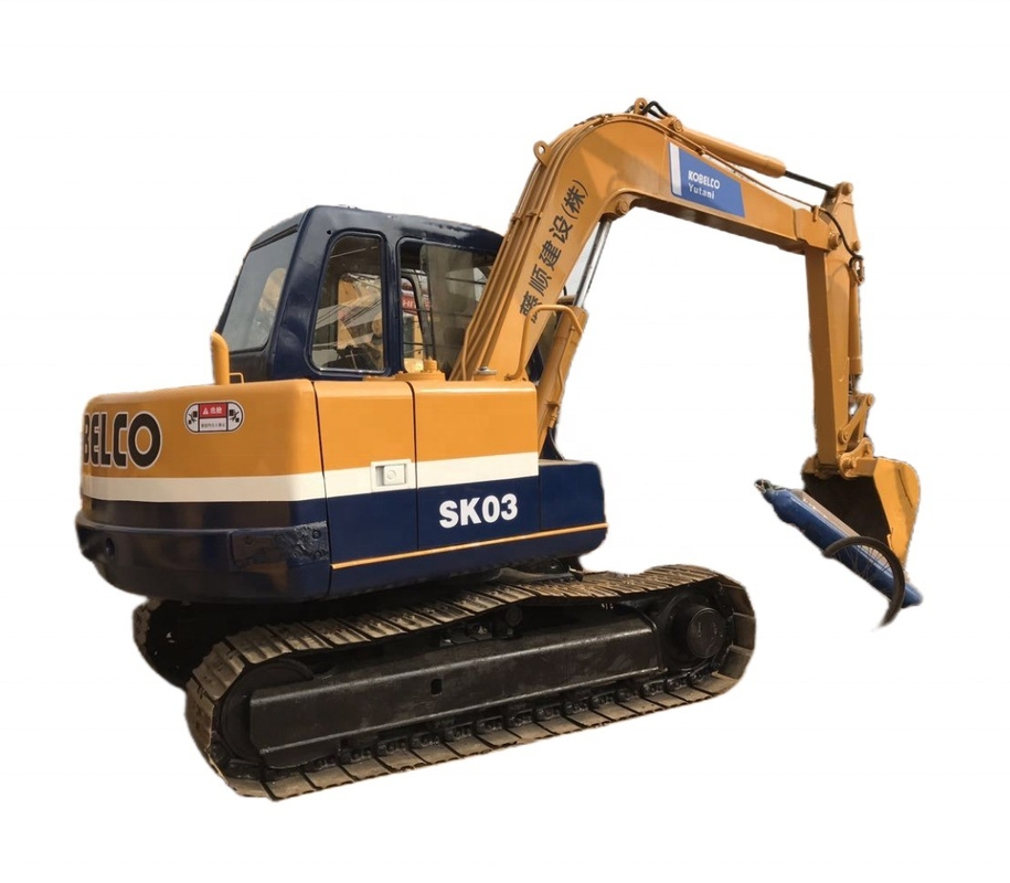 원래 색상 사용 된 KOBELCO SK03 상하이에서 낮은 작업 시간으로 발굴기 발굴기