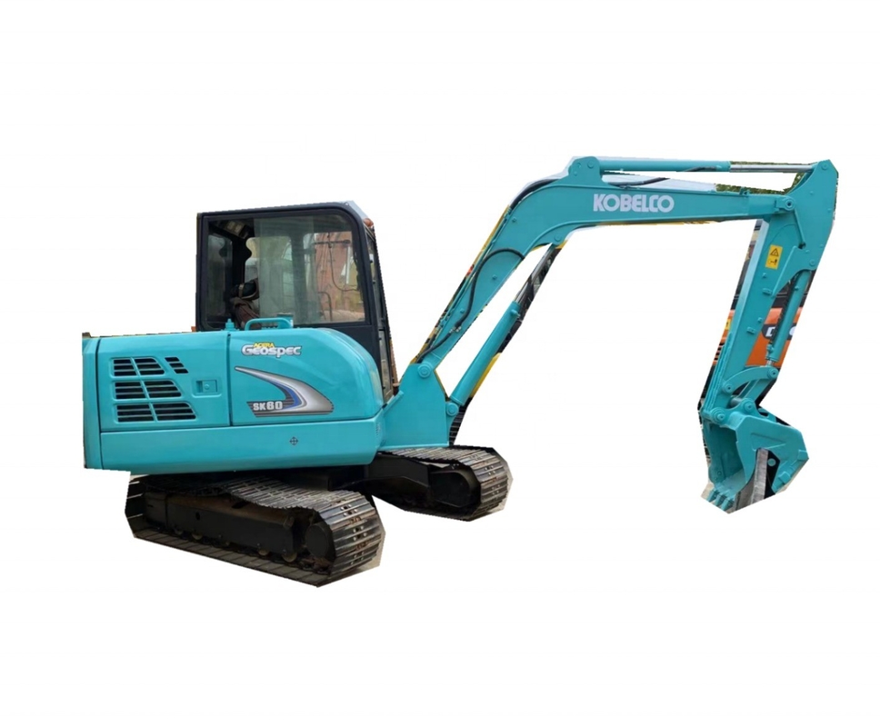 상하이에서 사용 된 KOBELCO SK60 발굴기