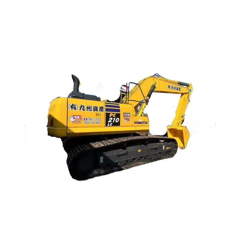 사용 된 발굴기 KOMATSU PC210-8 근로시간이 낮고 좋은 상태