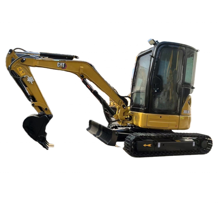 일본은 2022년 0.5M3 버킷 용량으로 사용된 Caterpillar 303.5 미니 발굴기를 출시했다.