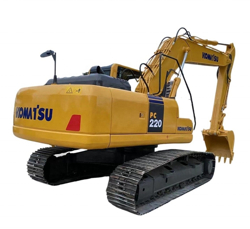 95KW 사용 된 코마쓰 PC220 건설용 발굴기 22TON 기계 일본