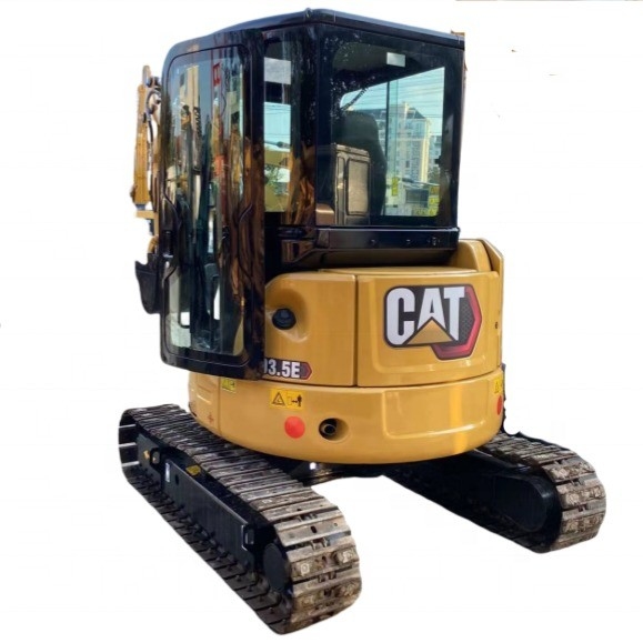 일본 오리지널 페인트 디젤 디젤 디거 3톤 사용 된 디거 머신 Caterpillar 303 2019 Liyuan