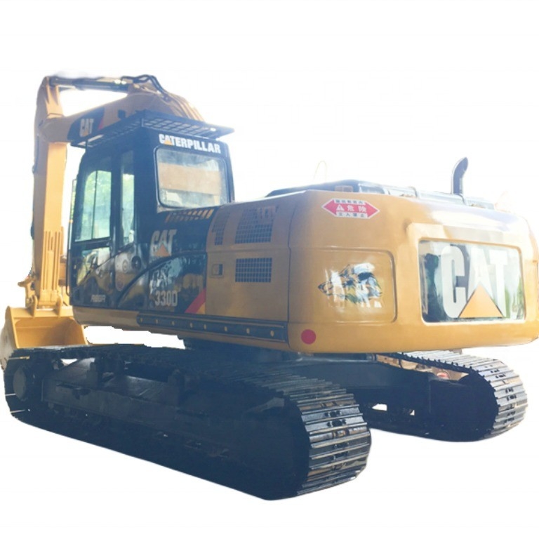 노란색 사용 된 Caterpillar Excavator 20ton 좋은 상태 중고 CAT 330D Excavator