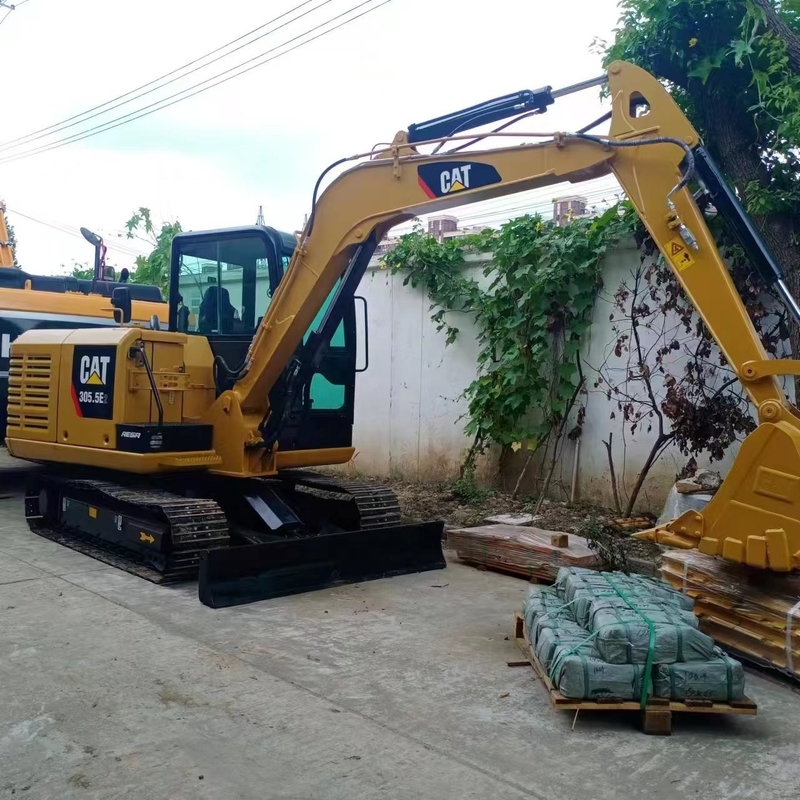 좋은 상태 사용 된 CAT 303.5 발굴기 Liyuan 수압 밸브와 일본 엔진
