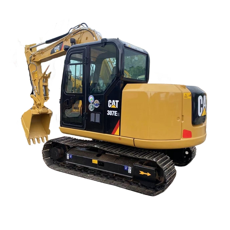 좋은 상태 사용 된 Caterpillar Excavator CAT 307E2 일본 엔진의 바퀴 발굴기